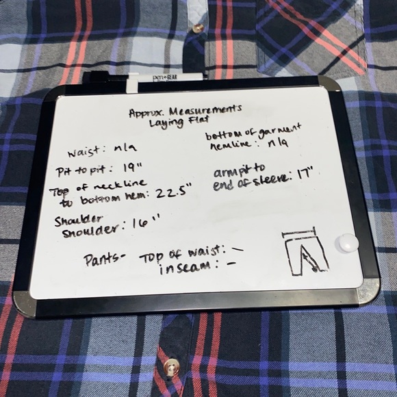 Urban Outfitters BDG | Grey Blue Red Purple Plaid Flannel Shirt Womens Medium - Picture 5 of 8